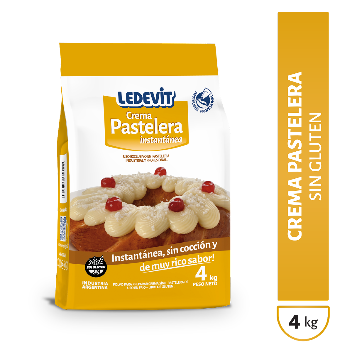 Polvo para preparar Crema Pastelera Ledevit x 4Kg imagen principal