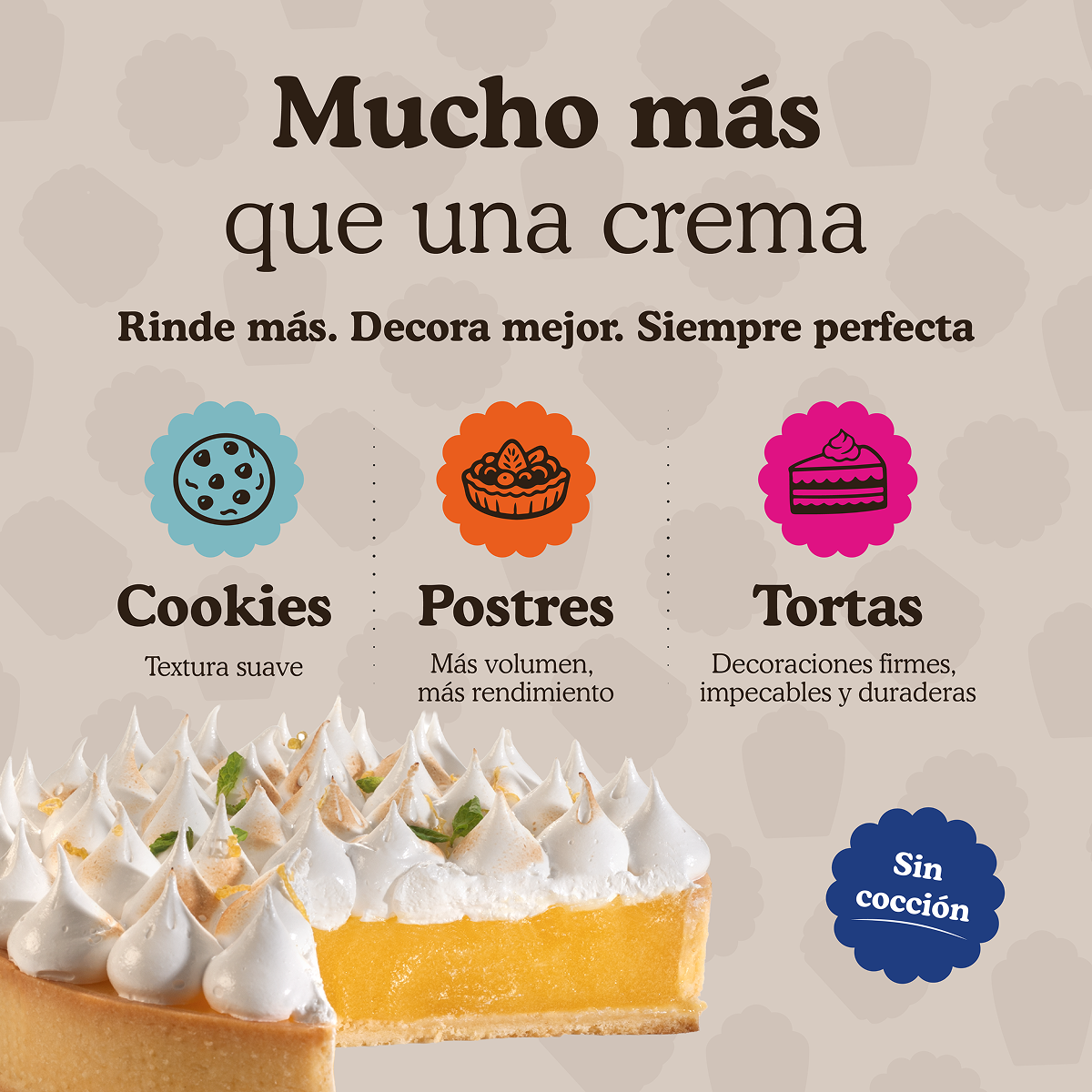 Polvo para preparar Crema Lemon Ledevit x 250g | Caja x10U imagen 4