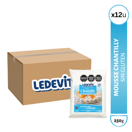 Polvo para preparar Chantilly Ledevit x 250g | Caja x12U imagen principal