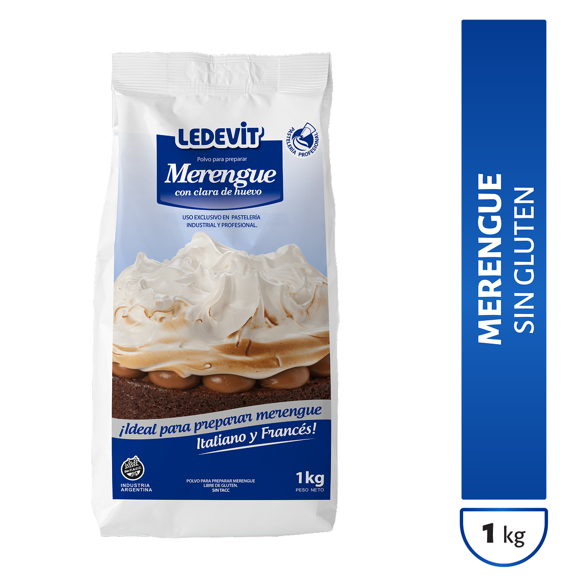 Polvo para preparar Merengue Ledevit x 1Kg imagen principal