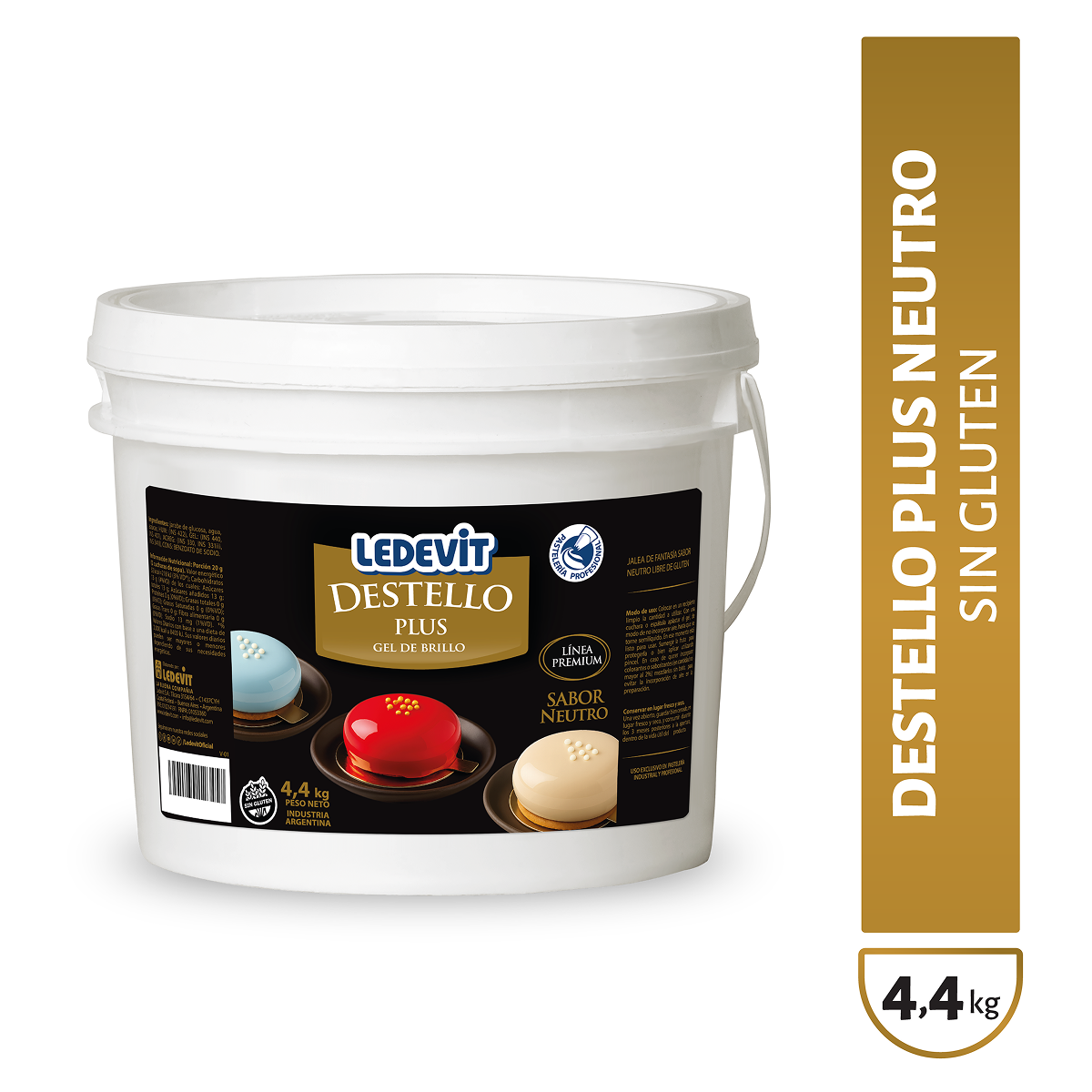 Destello Plus Ledevit Gel de Brillo sabor Neutro x 4,4Kg imagen principal