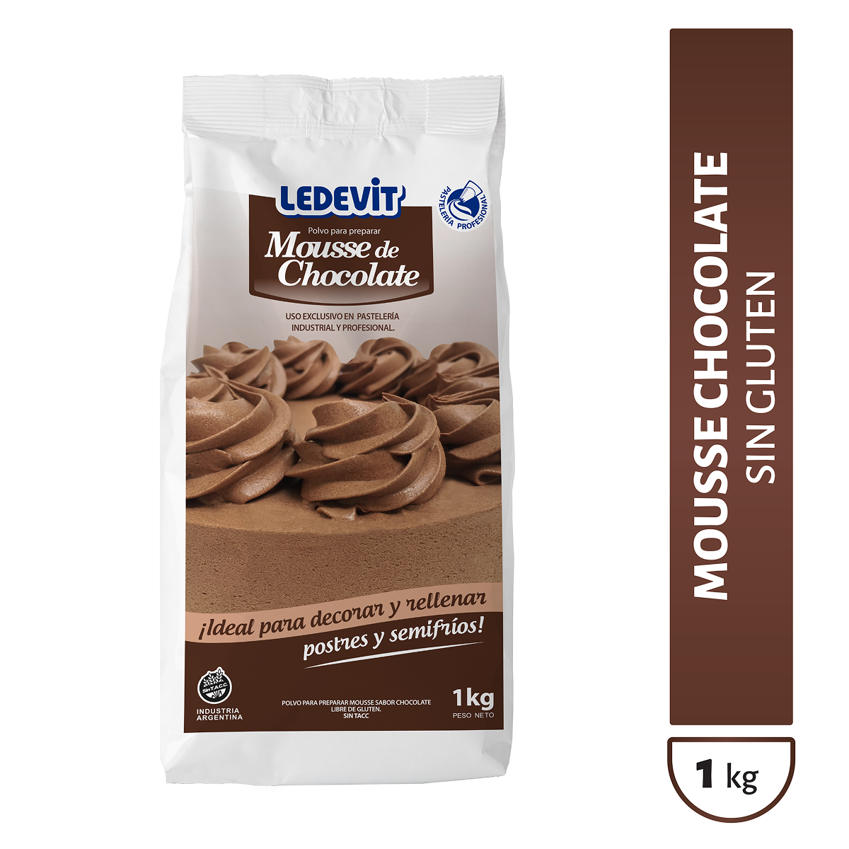 Polvo para preparar Mousse de chocolate Ledevit  x 1Kg imagen principal