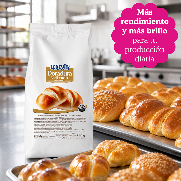 Doradura abrillantador para panificados Ledevit x 750g imagen secundaria