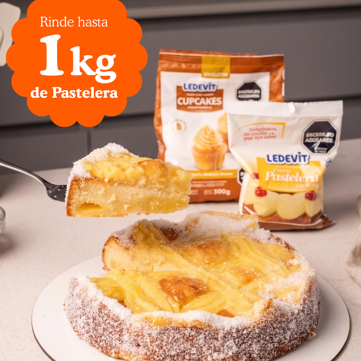 Polvo para preparar Crema Pastelera Ledevit x 250g imagen secundaria