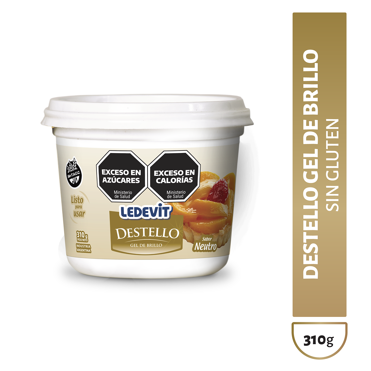 Destello Gel de Brillo Ledevit Sabor Neutro x 310g imagen principal