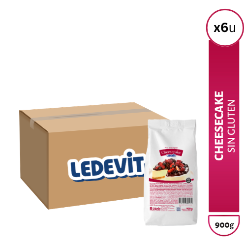 Polvo para preparar Cheesecake Ledevit x 900g | Caja x6U imagen principal