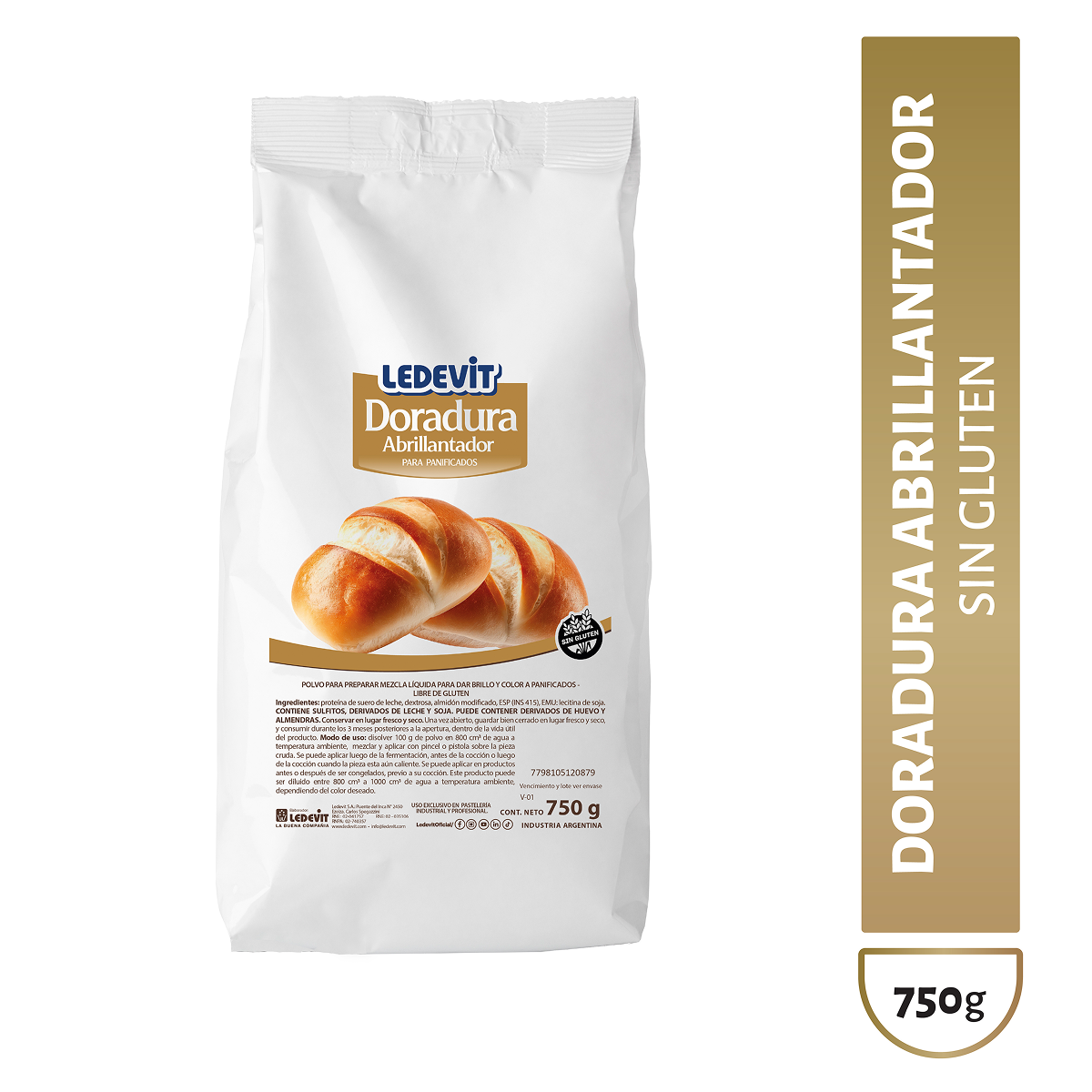 Doradura abrillantador para panificados Ledevit x 750g imagen principal