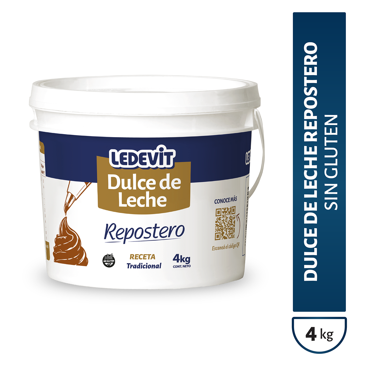 Dulce de Leche Repostero Ledevit x 4 Kg imagen principal