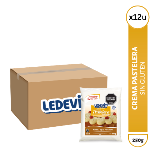 Polvo para preparar Crema Pastelera Ledevit x 250g | Caja x12U imagen principal