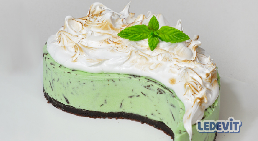 Cheesecake de menta
