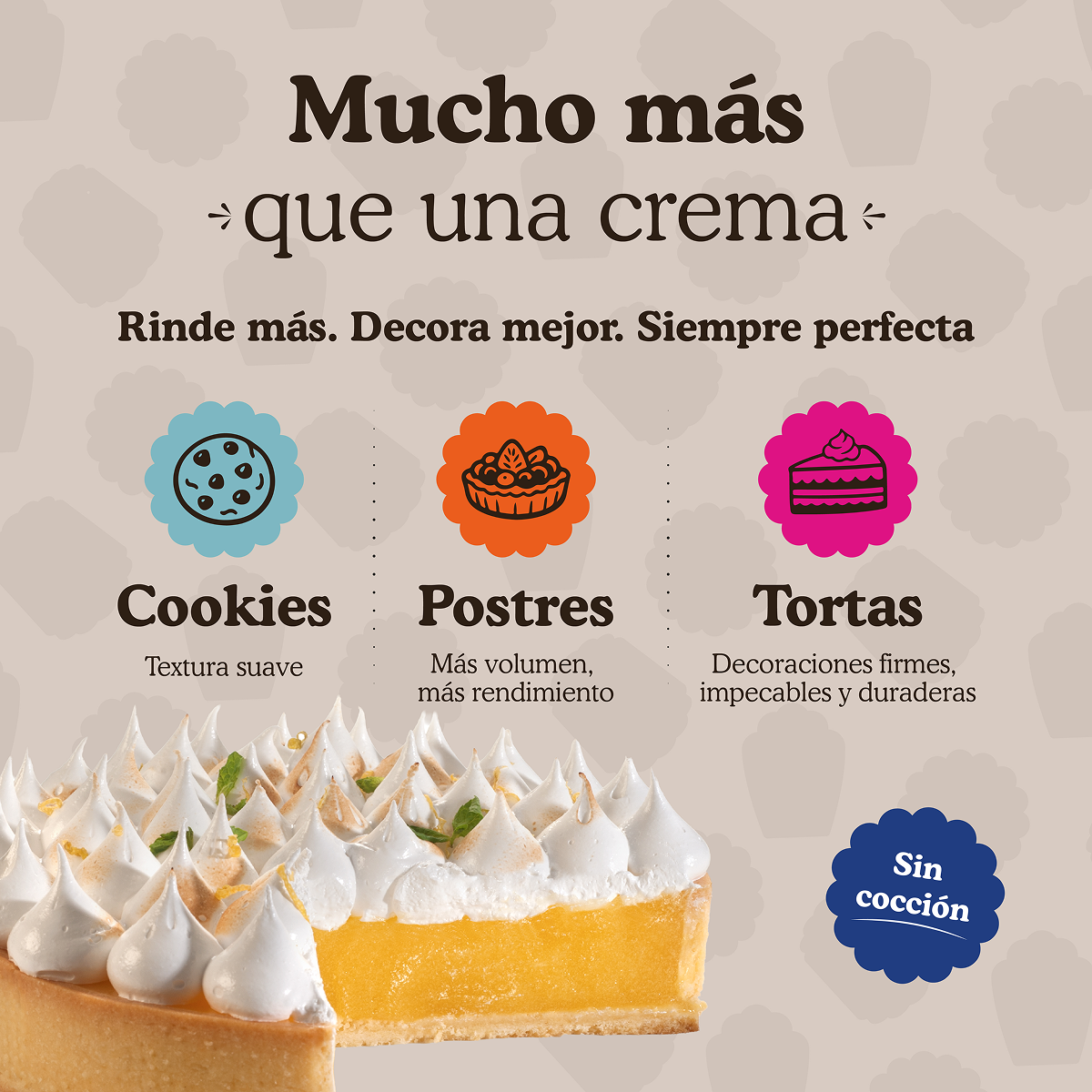 Polvo para preparar Crema Lemon Ledevit x 1Kg imagen 4