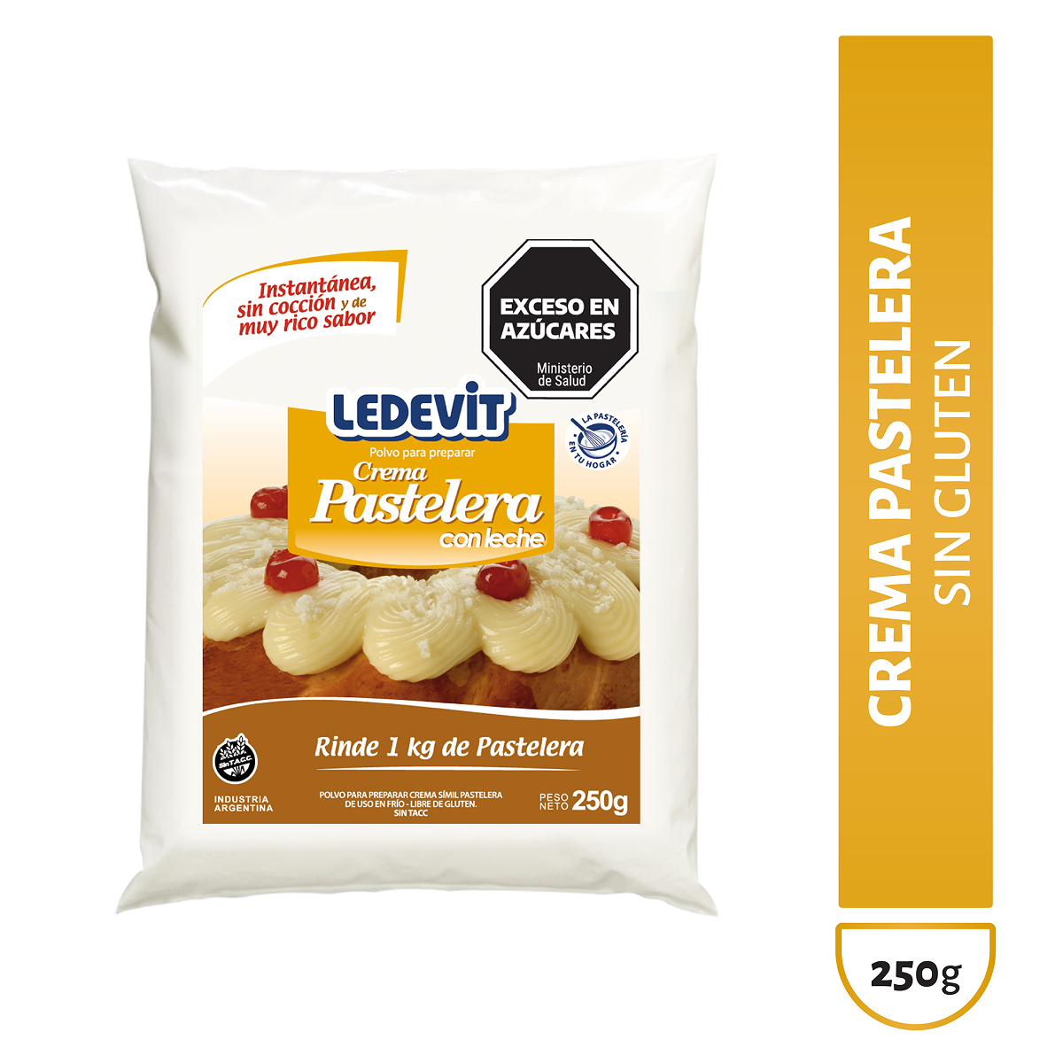 Polvo para preparar Crema Pastelera Ledevit x 250g imagen principal