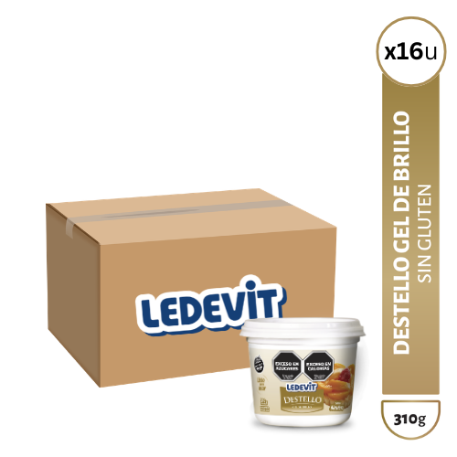 Destello Gel de Brillo Ledevit Sabor Neutro x 310g | Caja x16U imagen principal