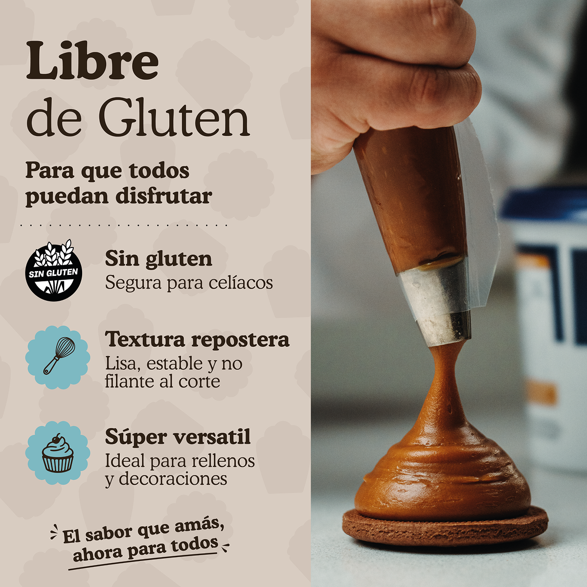 Dulce de Leche Repostero Ledevit x 4 Kg imagen 5