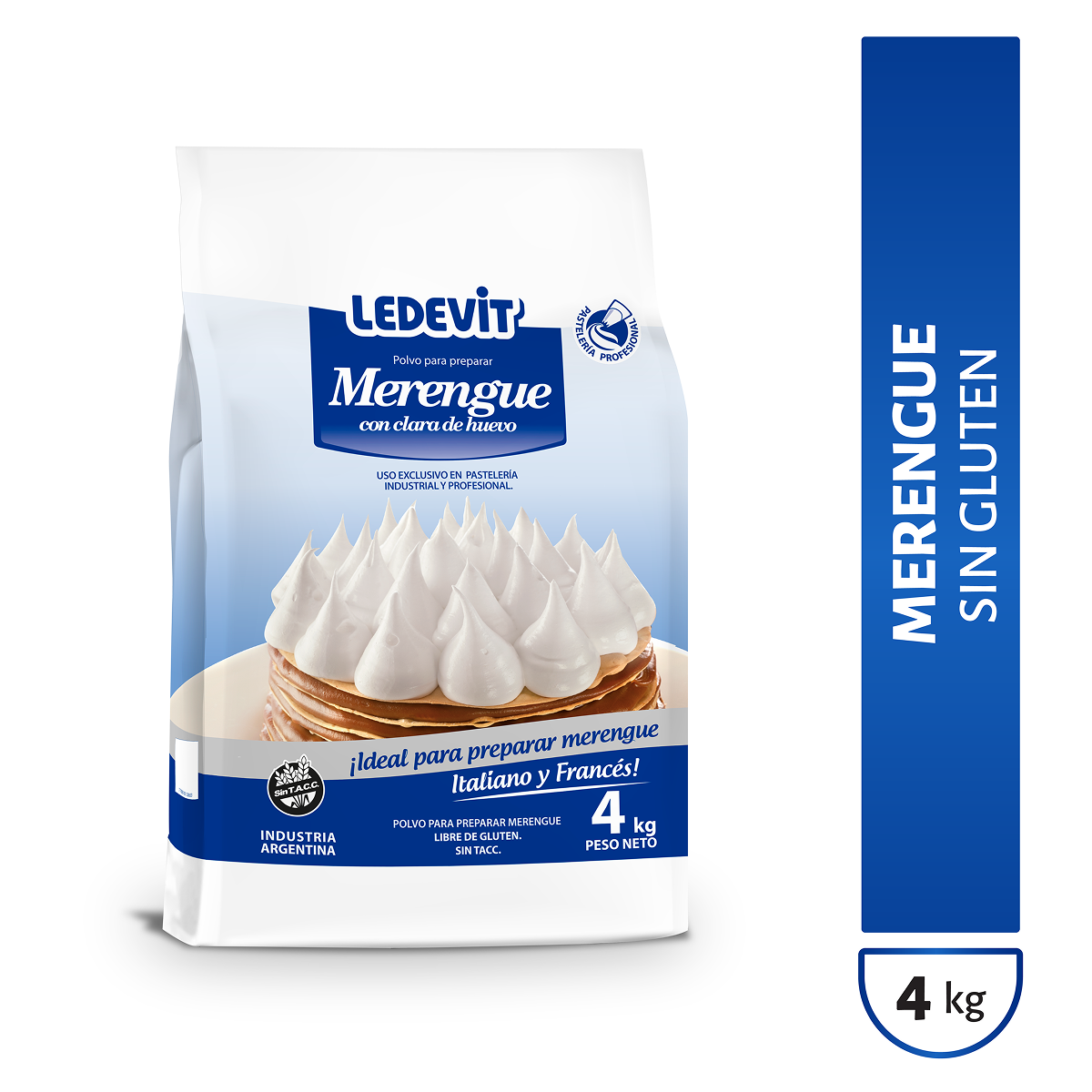 Polvo para preparar Merengue Ledevit x 4Kg imagen principal